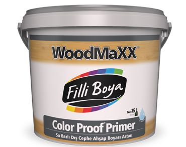 WoodMaXX® Color Proof® Primer Su Bazlı Dış Cephe Ahşap Boyası Astarı arnavutköy